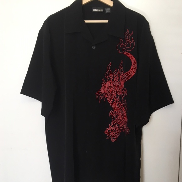 Shirt Wembroidered Dragon | Poshmark